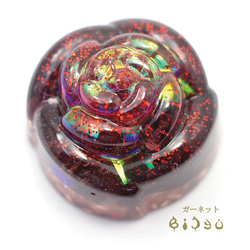 Bishu [Made-to-order] Mini rose type orgonite 8種加工選項也可用！ de-15-b 第9張的照片