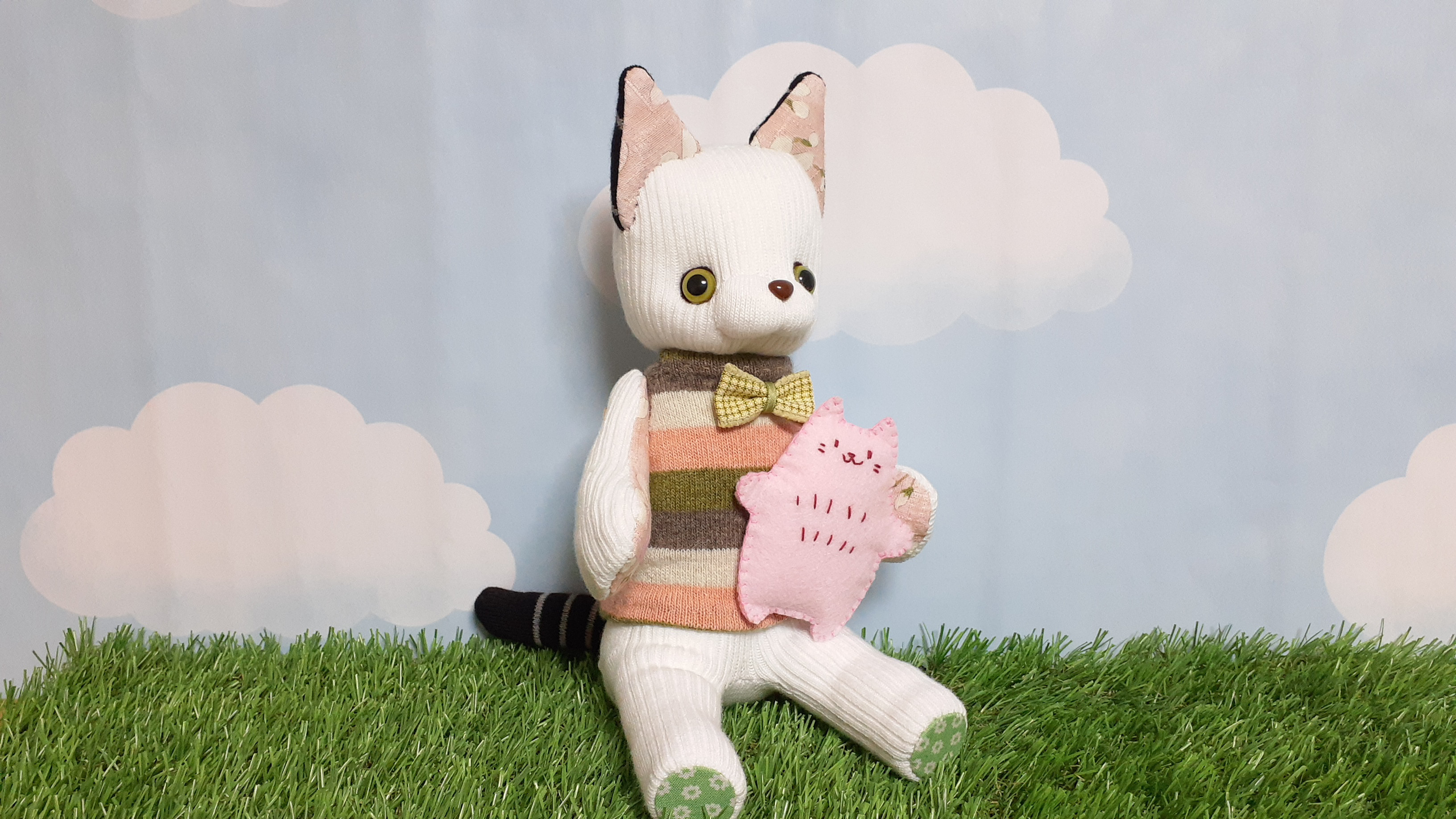 haco deco ぬいぐるみ　ミニドール　猫　作家様 haco deco ぬいぐるみ ミニドール 猫 作家様 2025年最新