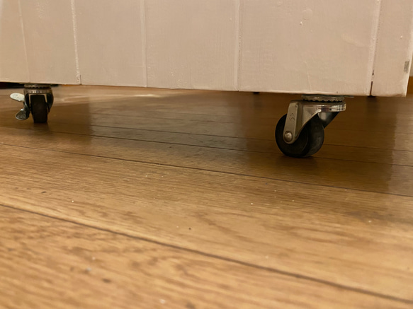 キャスター付き　レジカウンター 家具 テーブル・机 机・デスク Y2627867072(20250円)