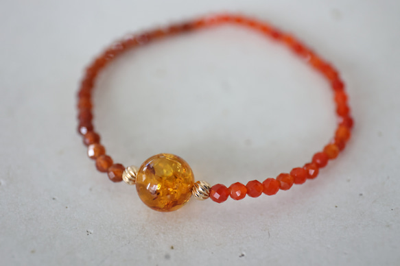 amber　bracelet[kgf5131] 1枚目の画像