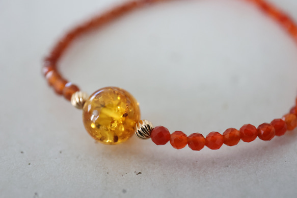 amber　bracelet[kgf5131] 2枚目の画像