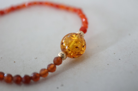 amber　bracelet[kgf5131] 4枚目の画像