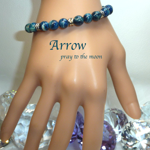 幻の石＊アフガニスタン産アフガナイトブレスレット