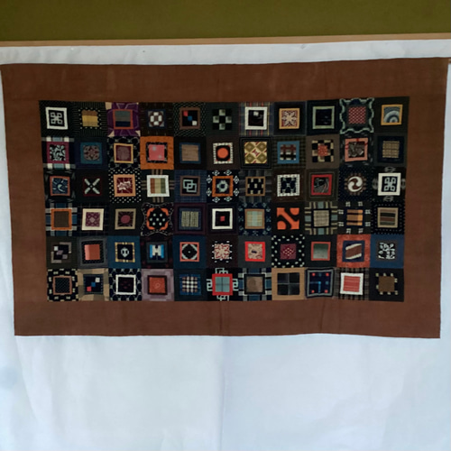 古布パッチワーク敷物 敷物 古布 パッチワーク [60 ] - メルカリ