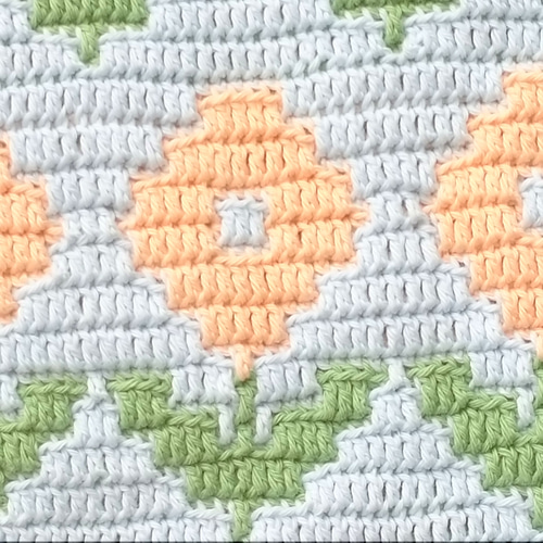 レトロポップな花柄ブランケット★ベビーのおくるみ(ガーゼ裏地付き) レトロポップな花柄ブランケットベビーのおくるみ(ガーゼ裏地付き