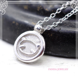 PANDA JEWELRY 　[SV925]パンダコインネックレス　de-12-pj-p-096-s 3枚目の画像