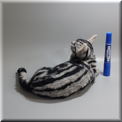 羊毛フェルト 猫 アメリカンショートヘア ねこ ネコ アメショ 猫 羊毛フェルト 猫 アメリカンショートヘア ねこ ネコ アメショ 猫
