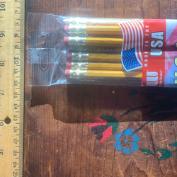 【Made in USA 】消しゴム付HB鉛筆　8本入り 6枚目の画像