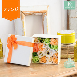 【送料込み】HANAYUKI ソープフラワー ボックス 正方形Sサイズ 母の日 プレゼント 結婚祝い 7枚目の画像
