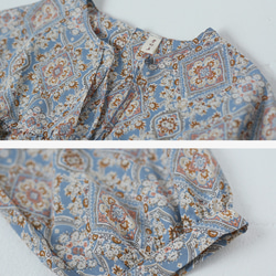 ★無料丈カット★長袖ロングワンピース 8枚目の画像