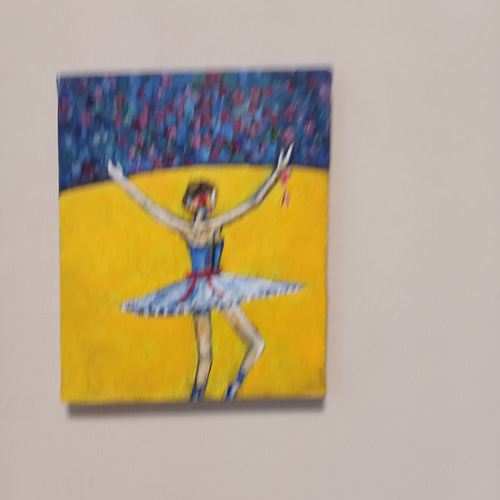 バレリーナ 喝采 油絵 280×220 絵画 Hisako 通販 15636065