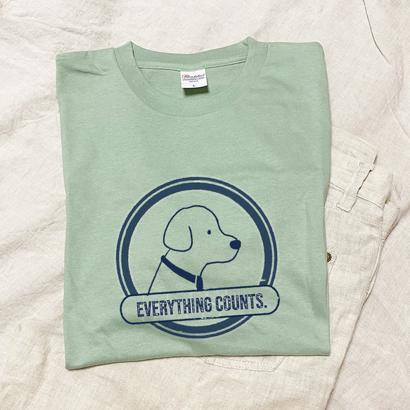 【選べる犬Tシャツ】ネクタイ犬 1枚目の画像