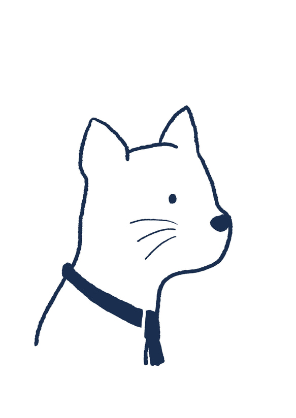 【選べる犬Tシャツ】ネクタイ犬 5枚目の画像