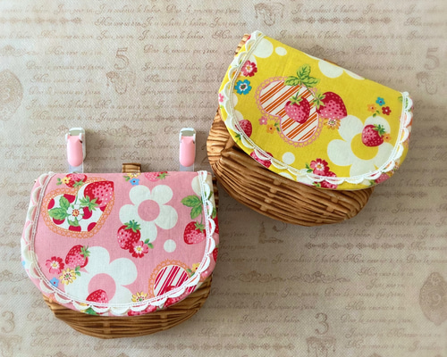 ハンドメイド移動ポケットカラフルスイーツ柄 （簡単かわいい！移動 