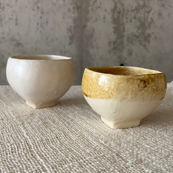 フリーカップ_湯呑み_小鉢＊ 四角のようで円のようで お椀・ボウル・鉢