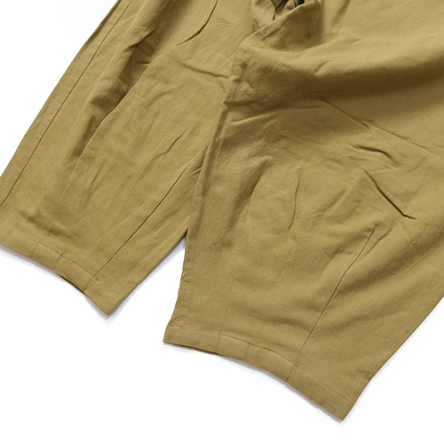 ✨30％OFF✨コットンリネンツイルタックボールパンツ vent blanc