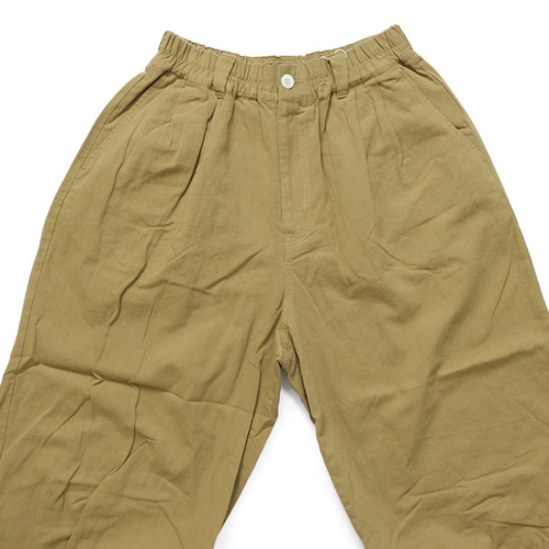 ✨30％OFF✨コットンリネンツイルタックボールパンツ vent blanc