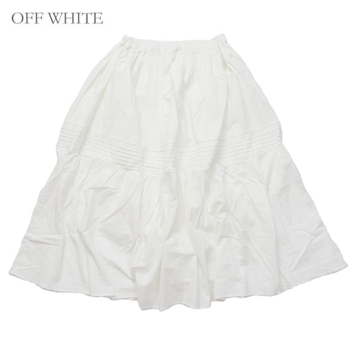vent blanc RUSTICコットンリネン ピンタックギャザースカート ✨20％OFF✨コットンリネン ピンタックギャザースカート vent