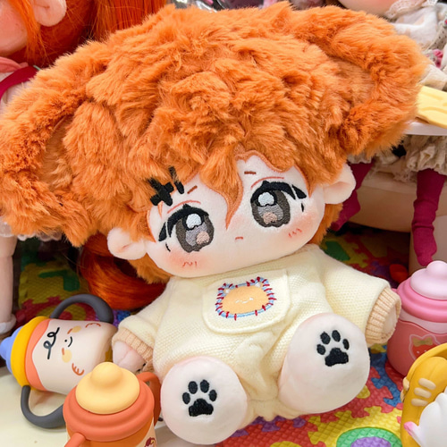 20CM ぬいぐるみ 無属性 着せ替え人形 コットンドール 綿人形