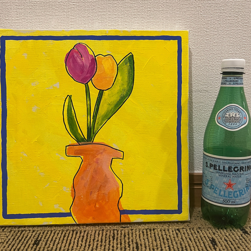 受注制作】チューリップ#1 絵画 やまざきなな 通販 15636819