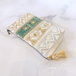 ＊daisy＊　インド刺繍ポシェット　2点　ハンドメイド id_bag_792bb.jpg