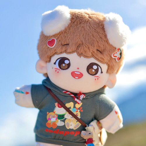 獣耳付け男の子 20cm 着せ替えぬいぐるみ 無属性 コン ジュン 獣耳付け男の子 20cm 着せ替えぬいぐるみ 無属性 コン ジュン