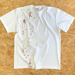 スプラッシュやもり / フルグラフィック / 半袖Tシャツ【受注製作】 5枚目の画像