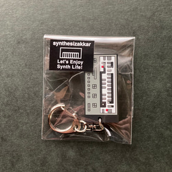 [Keychain] Bass synth rubber keychain / 03：Bass SYNTHESIZER 303 第8張的照片