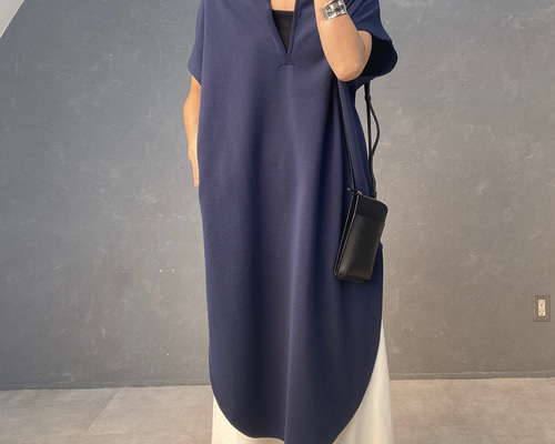 バサッと着れて超楽ちん】裏毛カフタンドレス ワンピース ANYY 通販