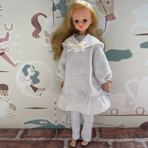 O236 リカちゃんママ ハンドメイド 服 ホームウエア おもちゃ O236 リカちゃんママ ハンドメイド 服 ホームウエア おもちゃ