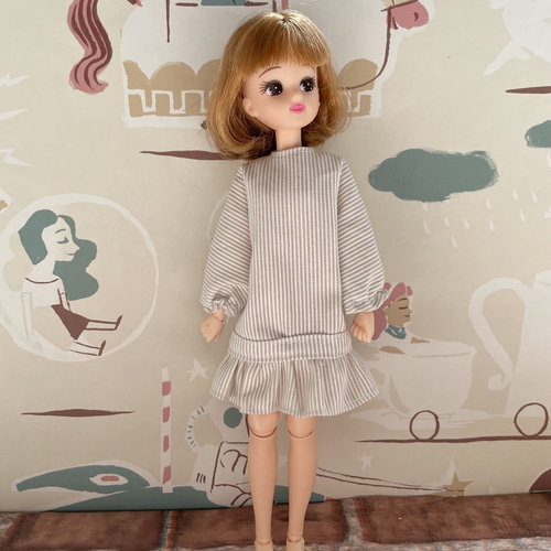 ハンドメイド「75パーツのパッチワークワンピース」ネオブライス