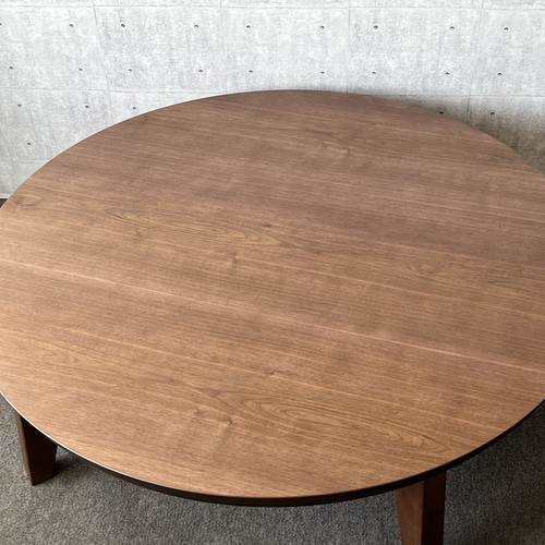 コタツテーブル 120丸 円形 ウォールナット突き板 ヒーター無し コタツテーブル 120丸 円形 ウォールナット突き板 ヒーター無し