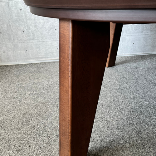 コタツテーブル 120丸 円形 ウォールナット突き板 ヒーター無し コタツテーブル 120丸 円形 ウォールナット突き板 ヒーター無し
