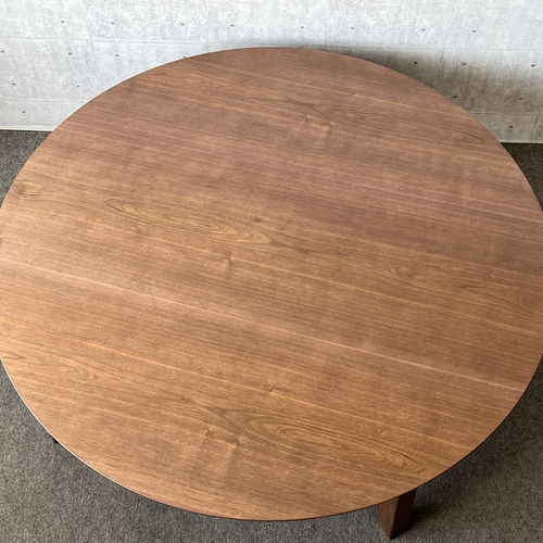 コタツテーブル 120丸 円形 ウォールナット突き板 ヒーター無し コタツテーブル 120丸 円形 ウォールナット突き板 ヒーター無し