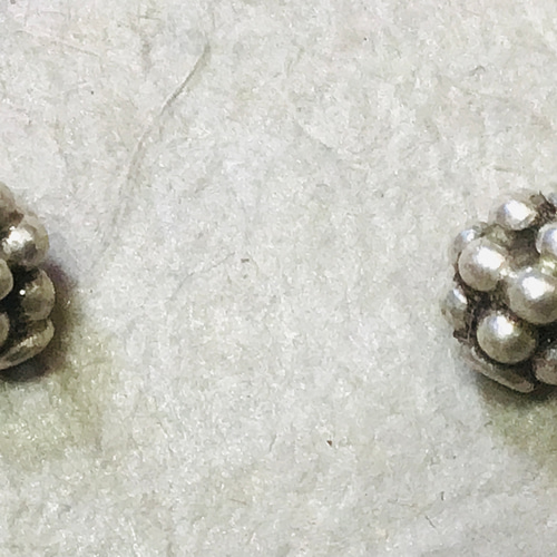 シルバービーズ　無垢　2個セット 2mm穴 無垢シルバービーズ | Beads NAPI