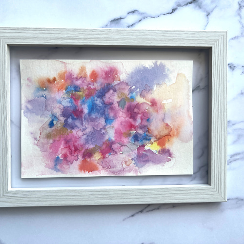 雪の華　　絵画原画 暖かい世界（原画） 絵画 あやか 通販 15638731｜Creema(クリーマ)