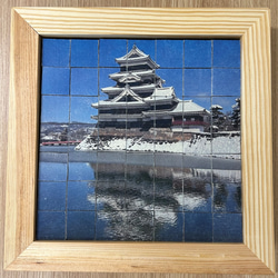 六面体アート～松本城～ 1枚目の画像