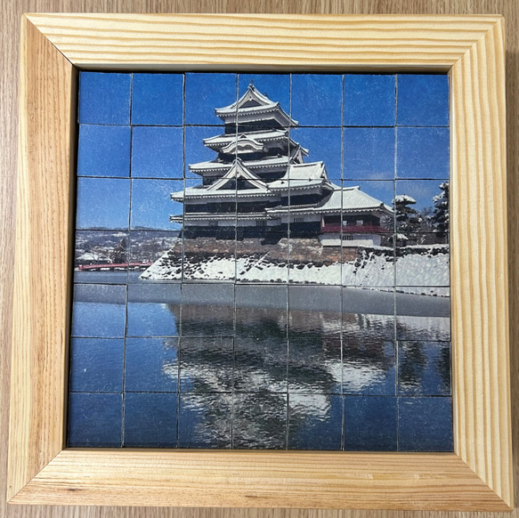 六面体アート～松本城～ 1枚目の画像