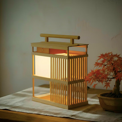 江戸の夕暮れ｜光と影を愉しむ置き行灯。25cm人感センサーライト搭載の