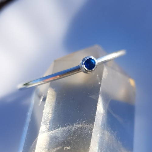 アウイナイトのsilver925リング 11号 シルバーリング 天然石