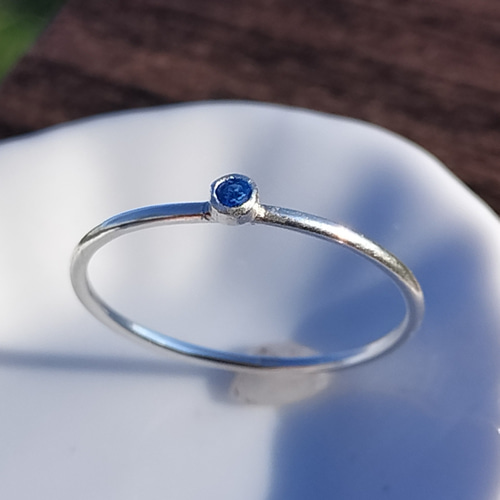 アウイナイトのsilver925リング 11号 シルバーリング 天然石