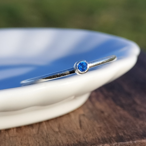 アウイナイトのsilver925リング 11号 シルバーリング 天然石