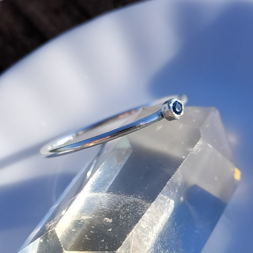 アウイナイトのsilver925リング 11号 シルバーリング 天然石