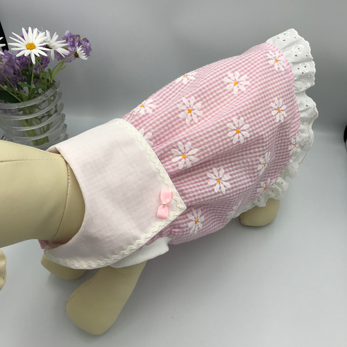 犬服 セーラーカラーワンピース（完成品） ペット服