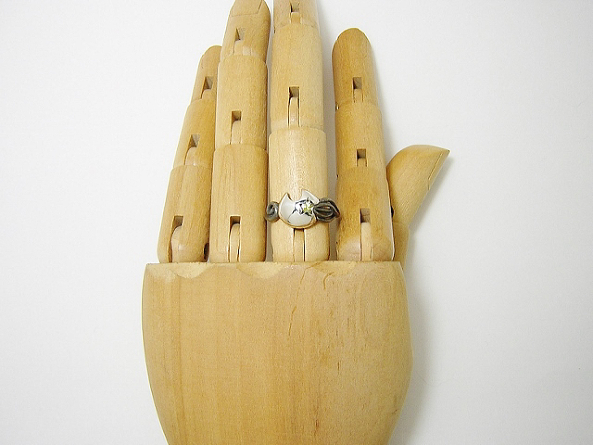 ネコヒゲ星 cat's whiskers' star (猫 ねこ リング 指輪 シルバー 彗星 月 惑星 宇宙 宝石)