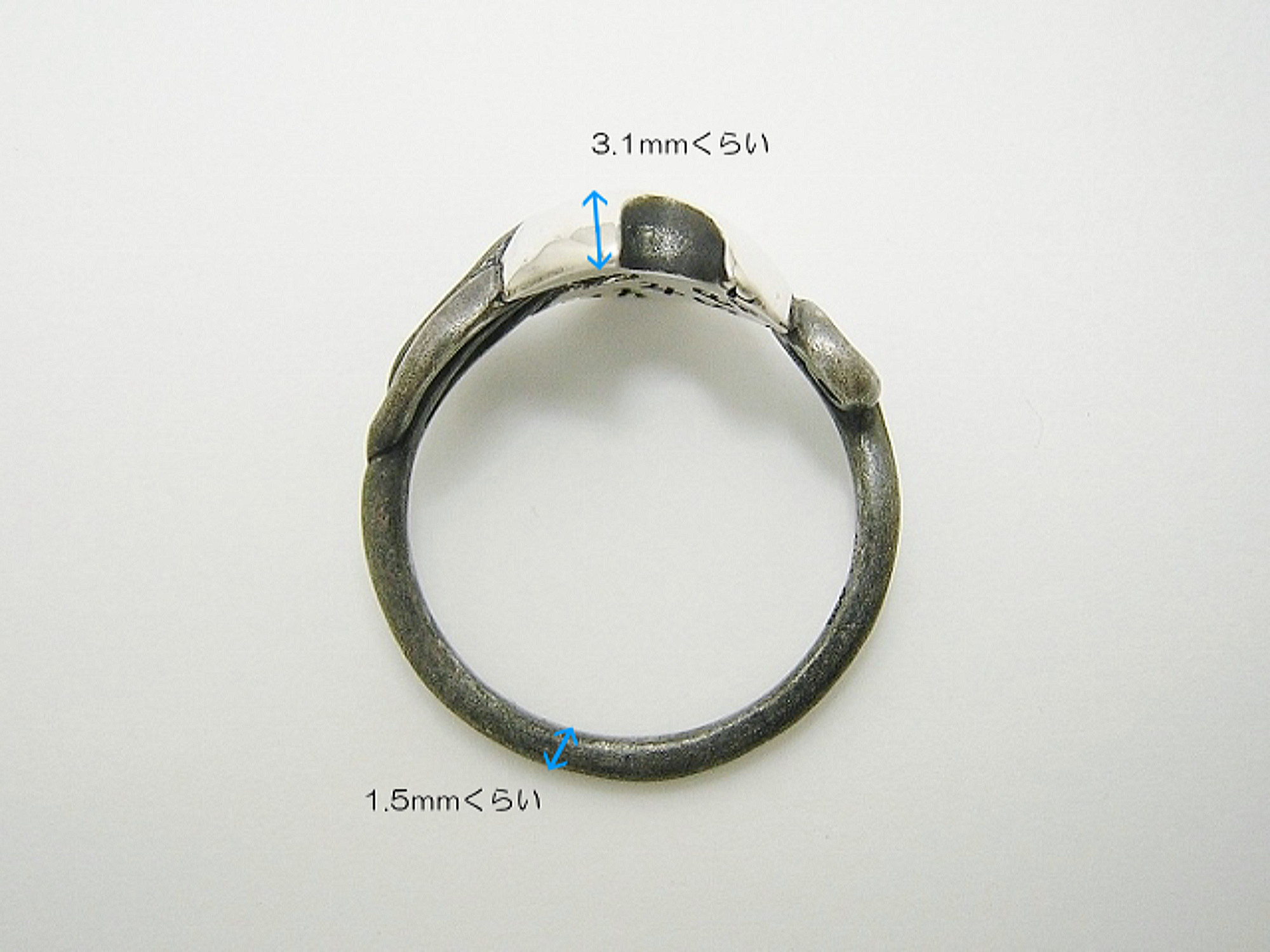 ネコヒゲ星 cat's whiskers' star (猫 ねこ リング 指輪 シルバー 彗星 月 惑星 宇宙 宝石)