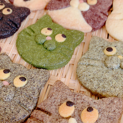 にゃんとも　ゆかいな　猫さんクッキー　15枚入り　⭐︎天然色素使用⭐︎ 2枚目の画像