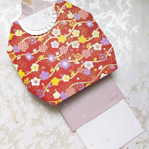 お祝儀袋 お祝い 出産祝い お宮参り 御祝い 着物 友禅和紙 赤ちゃん