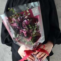 【生花ギフト　ブーケS】東京でしか入手困難なお花や珍しいお花などを使用 4枚目の画像
