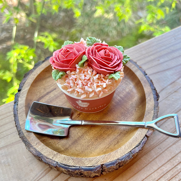 cupcake flowers box 2025 B/フラワーカップケーキ6個セット /【母の日2025】 4枚目の画像